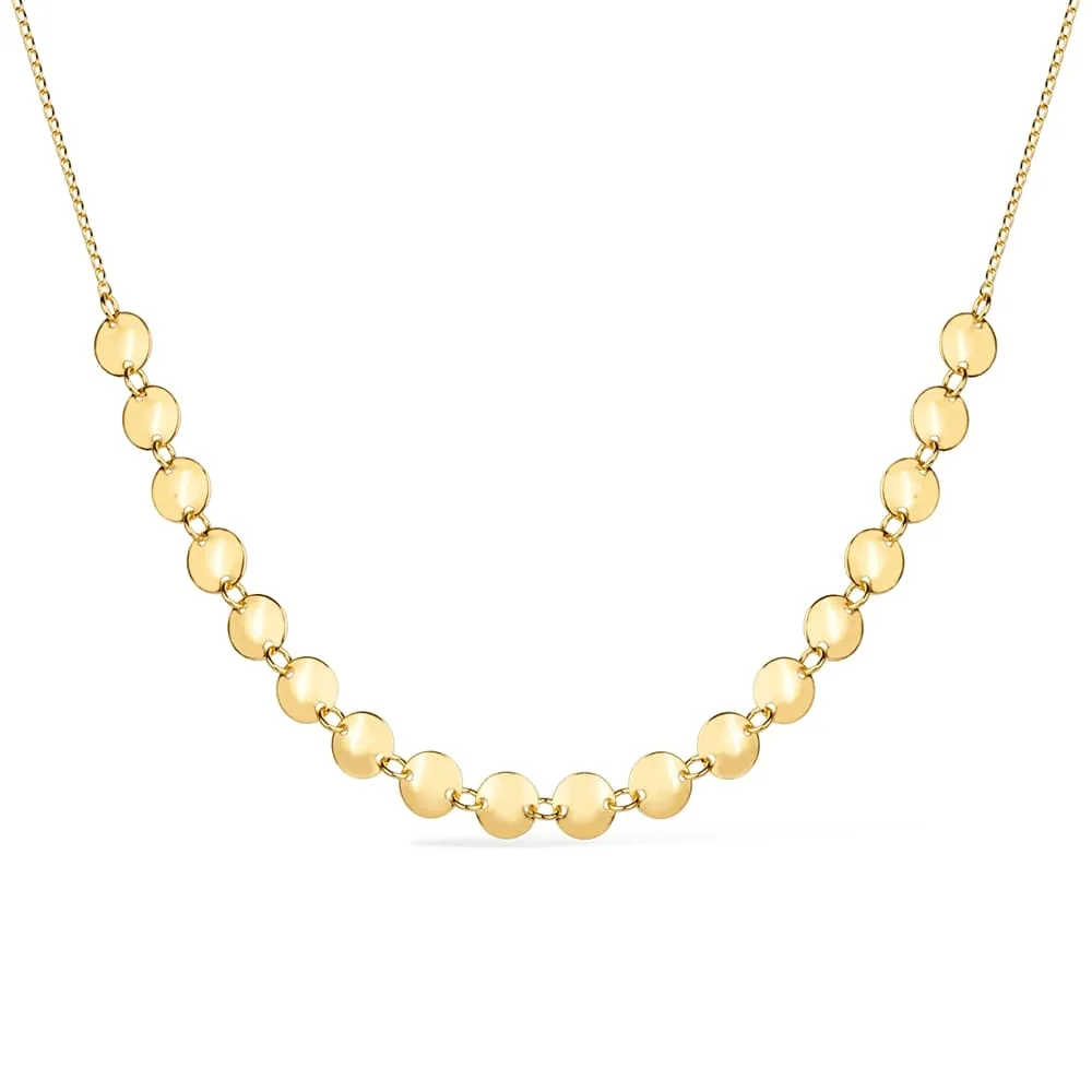 Chocker Dourada Esferas com Extensor